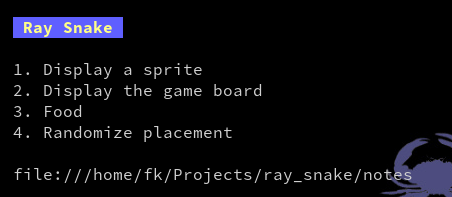 Example output of projsum